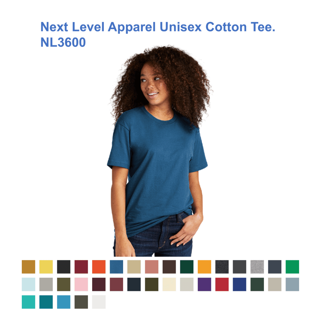 Next Level t-shirts NL3600